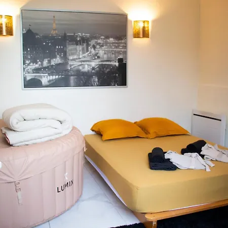 Moderne A Bagnolet, 60 M² Avec Jacuzzi شقة *
